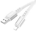 Cable Charger hoco X85 iPhone - ខ្សែសាកជ័រទន់ ហូកូ X85 អាយហ្វូន