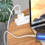 Cable Charger hoco X85 iPhone - ខ្សែសាកជ័រទន់ ហូកូ X85 អាយហ្វូន