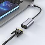 Converter TypeC to VGA hoco UA21 - ដុំបំបែក ហូកូ UA21(Type-C to VGA)