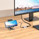Converter TypeC to HDMI hoco UA20 - ដុំបំបែក ហូកូ UA20(Type-C to HDMI)