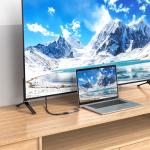 Converter TypeC to HDMI hoco UA20 - ដុំបំបែក ហូកូ UA20(Type-C to HDMI)