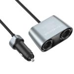 Power Car Charger 2cigarette Z51 147W(2C3A) 2in1 - ឆ្នាំងសាកក្នុងឡាន រុន 2 និង រុនសាកថ្ម Z51 147W(2C3A) 2-in-1