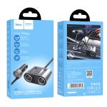 Power Car Charger 2cigarette Z51 147W(2C3A) 2in1 - ឆ្នាំងសាកក្នុងឡាន រុន 2 និង រុនសាកថ្ម Z51 147W(2C3A) 2-in-1