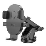 Holder Car hoco H19 Mighty one-button - ជើងចាប់ទូរសព្ទ័ ជាប់កញ្ចក់ឡាន ហូកូ​ H19 ផ្ដេកនិងបញ្ឈរ