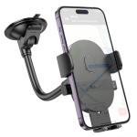 Holder Car hoco H20 Mighty one-button - ជើងចាប់ទូរសព្ទ័ ជាប់កញ្ចក់ឡាន ហូកូ​ H20 ផ្ដេកនិងបញ្ឈរ