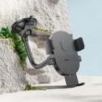 Holder Car hoco H20 Mighty one-button - ជើងចាប់ទូរសព្ទ័ ជាប់កញ្ចក់ឡាន ហូកូ​ H20 ផ្ដេកនិងបញ្ឈរ