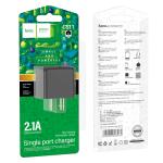 Power Charger hoco CS11 2.1A single port  - ឆ្នាំងសាក​ ហូកូ CS11 រុនសាកមួយ 2.1A