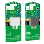 Power Charger hoco CS11 2.1A single port  - ឆ្នាំងសាក​ ហូកូ CS11 រុនសាកមួយ 2.1A
