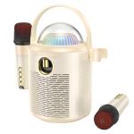Speaker Bluetooth hoco BS59 (2 Wireless Mics) - បាស់ប្ល៊ូធូសប្រើថ្ម ហូកូ BS59 មានមេក្រូប៊្លូធូស2