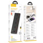 Power Strip  hoco AC14 5socket 3USB 1Type-C: 30W(PD/QC/FCP/AFC) - ព្រីភ្លើង hoco AC14 5រុនភ្លើង 3USB 1TypeCType-C: 30W(PD/QC/FCP/AFC)