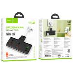 Power Strip  hoco AC12 2socket 3USB 1Type-C: 30W(PD/QC/FCP/AFC) - ព្រីភ្លើង hoco AC12 2រុនភ្លើង 3USB 1TypeCType-C: 30W(PD/QC/FCP/AFC)