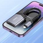 Converter OTG iPhone to card reader 2in1 hoco UA25  - ឌុយបំឡែង OTG អាយហ្វូនទៅ  card reader hoco UA25
