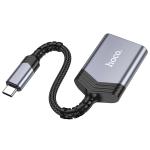Converter Type-C to card reader 2in1 hoco UA25 - ឌុយបំឡែង Type C ទៅ  card reader hoco UA25