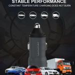 Power Car Charger WUW C148 2.4A - ឆ្នាំងសាកក្នុងឡាន WUW C148 2.4A