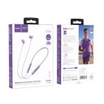 Earphone Bluetooth Neckband hoco ES69 Platinum - កាសប្ល៊ូធូសសងខាង ហូកូ ES69 Platinum neck-mounted