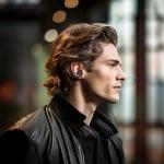 Earphone Bluetooth Neckband hoco ES70 Armour - កាសប្ល៊ូធូសសងខាង ហូកូ ES70 Armour neck-mounted