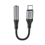 Converter TypeC to AUX 3.5 Audio hoco LS36 - ឌុយបំលែងថាយស៊ី ទៅមូល AUX 3.5 ហូកូ LS36