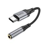 Converter TypeC to AUX 3.5 Audio hoco LS36 - ឌុយបំលែងថាយស៊ី ទៅមូល AUX 3.5 ហូកូ LS36