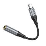 Converter TypeC to AUX 3.5 Audio hoco LS36 - ឌុយបំលែងថាយស៊ី ទៅមូល AUX 3.5 ហូកូ LS36