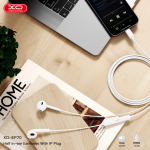 Earphone Wire Lightning Direct XO EP70 - កាសខ្សែ ឌុយអាយហ្វូន ដោតដើ XO EP70