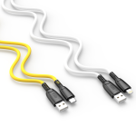Cable Charger silicone XO NB245 iPhone - ខ្សែសាកស៊ីលីខុន XO​ NB245 iPhone 1ម៉ែត