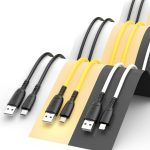 Cable Charger silicone XO NB245 iPhone - ខ្សែសាកស៊ីលីខុន XO​ NB245 iPhone 1ម៉ែត