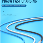 Cable Charger Silicone XO NB-Q228B PD60W (TypeC to TypeC) - ខ្សែសាក XO NB-Q228A OD6.0 Silicone 60វ៉ាត់ (TypeC-Type-C)