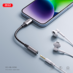 Converter Lightning to AUX 3.5mm Female XO NB-R258C - ឌុយបំលែង iPhone ទៅ ឌុយកាស 3.5មម ញី XO NB-R258C