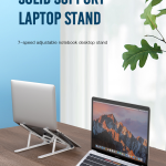 Laptop Stand XO C102 desktop foldable - ជើងទ្រ កុំព្យូទ័រយួរដៃ លើតុ XO C102 
