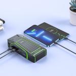 Power Bank car emergency start-up hoco QS1 10000mAh - ថ្មជំនួយនិងកូវអាគុយឡាន hoco QS1 10000mAh