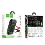 Power Bank car emergency start-up hoco QS1 10000mAh - ថ្មជំនួយនិងកូវអាគុយឡាន hoco QS1 10000mAh