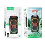 Speaker Bluetooth hoco HA7 (2 Wireless Mics) - បាស់ប្ល៊ូធូសប្រើថ្ម  ហូកូ HA7 មានមេក្រូប៊្លូធូស2