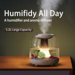 Humidifier Rechargable 400mAh Remax RT-A500 PRO 1.2L - ម៉ាស៊ីនចំហាយទឹក សាកថ្មបាន Remax RT-A500 PRO 1.2លិត