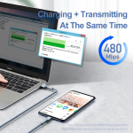 Cable Charger REMAX RC-124 2.4A iPhone - ខ្សែសាក REMAX RC-124 ក្បាល Lightning