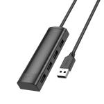 HUB Converter USB to USB2.0*4 hoco HB41 1.2m - ដុំបំបែក USB ហូកូ HB41(USB to USB2.0*4) 1.2m