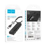 HUB Converter USB to USB2.0*4 hoco HB41 1.2m - ដុំបំបែក USB ហូកូ HB41(USB to USB2.0*4) 1.2m