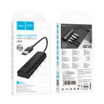HUB Converter USB to USB2.0*4 hoco HB41 1.2m - ដុំបំបែក USB ហូកូ HB41(USB to USB2.0*4) 1.2m