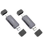 Card Reader USB/Type-C to SD+TF2.0 hoco HB45 2.0 - ប្រអប់ កាតមេម៉ូរី USB/Type-C to SD+TF2.0 hoco HB45 2.0