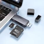 Card Reader USB/Type-C3.0 to SD+TF3.0 hoco HB45 3.0 - ប្រអប់ កាតមេម៉ូរី USB/Type-C3.0 to SD+TF3.0 hoco HB45 3.0