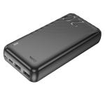 Power Bank 20000mAh hoco J123A - ថ្មជំនួយ hoco J123A 20000មីលីអំពែ