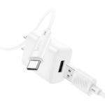 Power Charger hoco C134 2.4A 12W Set TypeC - ឆ្នាំងសាក​ ហូកូ C134 12W រុនមួយ ដុំសាកឈុតType-C