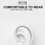 Earphone wire 3.5mm WUW R170  - កាសខ្សែស៊កត្រជៀក WUW R170