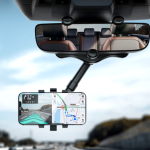 Holder Car Clip on Rearview mirror XO C115 - ជើងចាប់ទូរសព្ទ័ គាបកញ្ចក់មើលក្រោយឡាន XO C115
