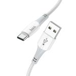 Cable Charger hoco X70 Type-C 1m - ខ្សែសាកជ័រទន់ ហូកូ​ X70 Type-C 1ម៉ែត