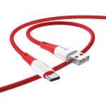 Cable Charger hoco X70 Type-C 1m - ខ្សែសាកជ័រទន់ ហូកូ​ X70 Type-C 1ម៉ែត