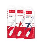 Cable Charger hoco X70 Type-C 1m - ខ្សែសាកជ័រទន់ ហូកូ​ X70 Type-C 1ម៉ែត