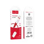 Cable Charger hoco X70 Type-C 1m - ខ្សែសាកជ័រទន់ ហូកូ​ X70 Type-C 1ម៉ែត