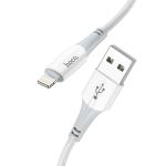Cable Charger hoco X70 iPhone 1m - ខ្សែសាកជ័រទន់ ហូកូ​ X70 iPhone 1ម៉ែត