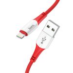 Cable Charger hoco X70 iPhone 1m - ខ្សែសាកជ័រទន់ ហូកូ​ X70 iPhone 1ម៉ែត