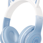 Headset bluetotoh XO BE38 Cats - កាស់ក្តោបត្រជៀកប៊្លូធូស អ៊ិចអូ BE38 រូបឆ្មា